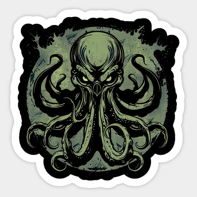 deep ones Sticker by horrorshirt